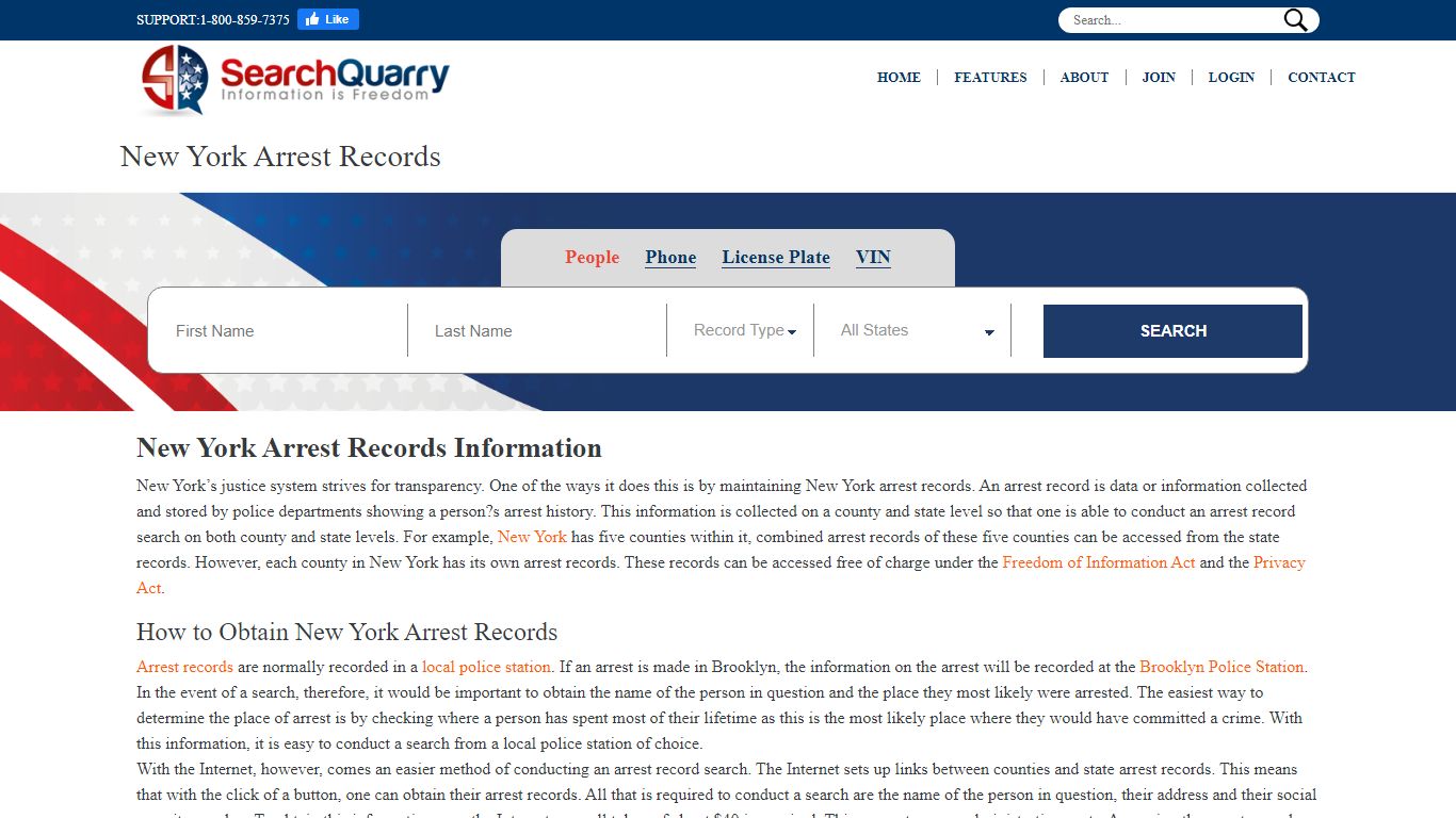 Enter a Name to View NY Arrest Records Online - SearchQuarry